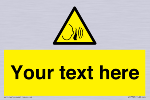 WV7793: Custom warning sudden loud noise