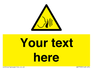 WV7793: Custom warning sudden loud noise