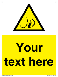 WV7793: Custom warning sudden loud noise