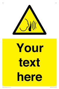 WV7793: Custom warning sudden loud noise