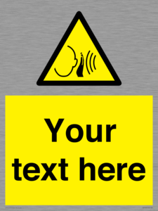 WV7793: Custom warning sudden loud noise