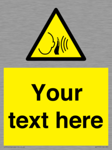 WV7793: Custom warning sudden loud noise