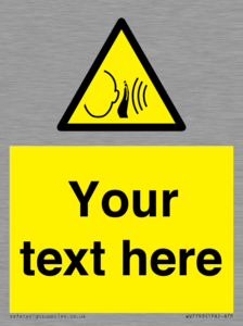 WV7793: Custom warning sudden loud noise