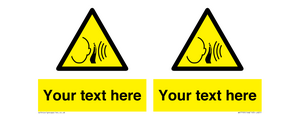 WV7793: Custom warning sudden loud noise