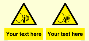 WV7793: Custom warning sudden loud noise