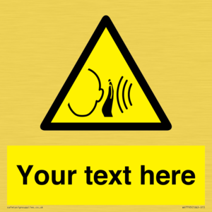 WV7793: Custom warning sudden loud noise