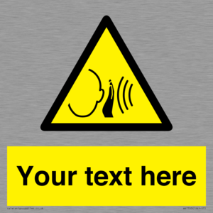 WV7793: Custom warning sudden loud noise