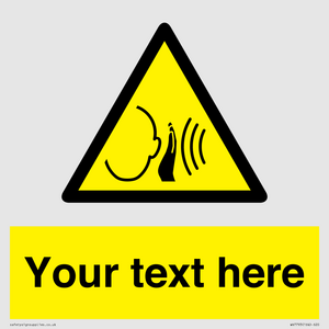 WV7793: Custom warning sudden loud noise