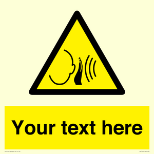 WV7793: Custom warning sudden loud noise