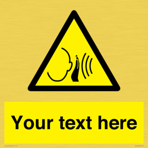 WV7793: Custom warning sudden loud noise
