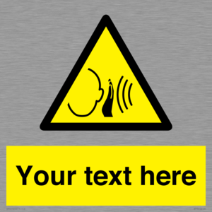 WV7793: Custom warning sudden loud noise