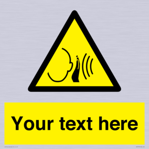 WV7793: Custom warning sudden loud noise