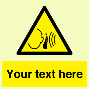 WV7793: Custom warning sudden loud noise
