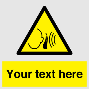 WV7793: Custom warning sudden loud noise