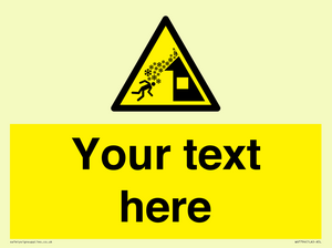 WV7794: Custom warning roof avalanche