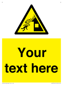 WV7794: Custom warning roof avalanche