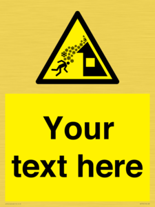 WV7794: Custom warning roof avalanche