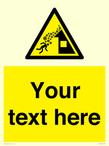 WV7794: Custom warning roof avalanche