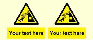 WV7794: Custom warning roof avalanche