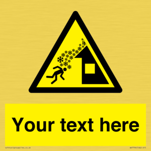 WV7794: Custom warning roof avalanche