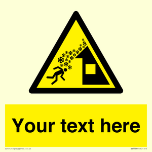WV7794: Custom warning roof avalanche