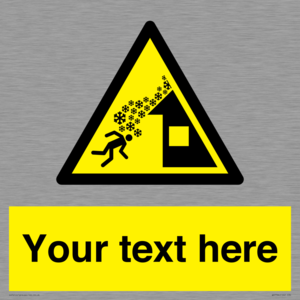 WV7794: Custom warning roof avalanche