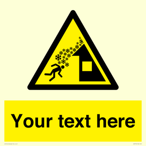 WV7794: Custom warning roof avalanche