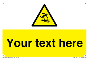 WV7797: Custom warning thin ice