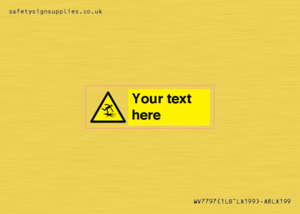 WV7797: Custom warning thin ice