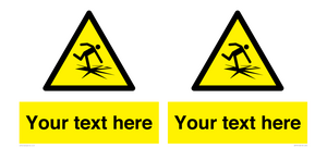 WV7797: Custom warning thin ice