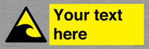 WV7799: Custom warning tsunami hazard zone