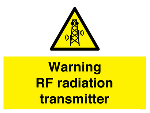 WV7803: Warning RF radiation transmitter