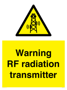 WV7803: Warning RF radiation transmitter