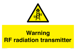 WV7803: Warning RF radiation transmitter