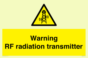 WV7803: Warning RF radiation transmitter