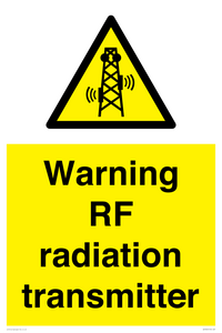 WV7803: Warning RF radiation transmitter