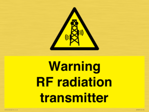 WV7803: Warning RF radiation transmitter