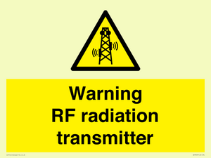 WV7803: Warning RF radiation transmitter