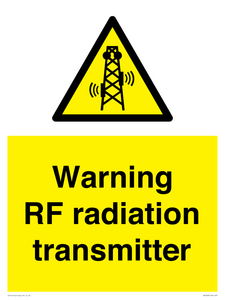 WV7803: Warning RF radiation transmitter