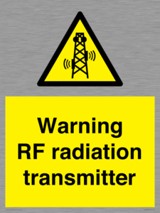 WV7803: Warning RF radiation transmitter