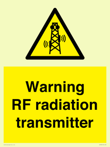 WV7803: Warning RF radiation transmitter