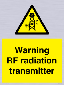 WV7803: Warning RF radiation transmitter