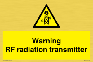 WV7803: Warning RF radiation transmitter