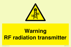 WV7803: Warning RF radiation transmitter