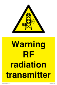 WV7803: Warning RF radiation transmitter