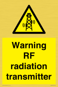 WV7803: Warning RF radiation transmitter