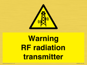 WV7803: Warning RF radiation transmitter