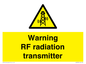 WV7803: Warning RF radiation transmitter