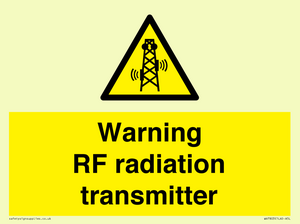 WV7803: Warning RF radiation transmitter