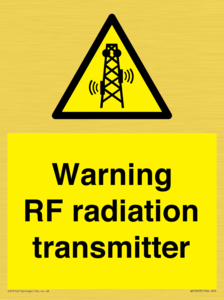 WV7803: Warning RF radiation transmitter